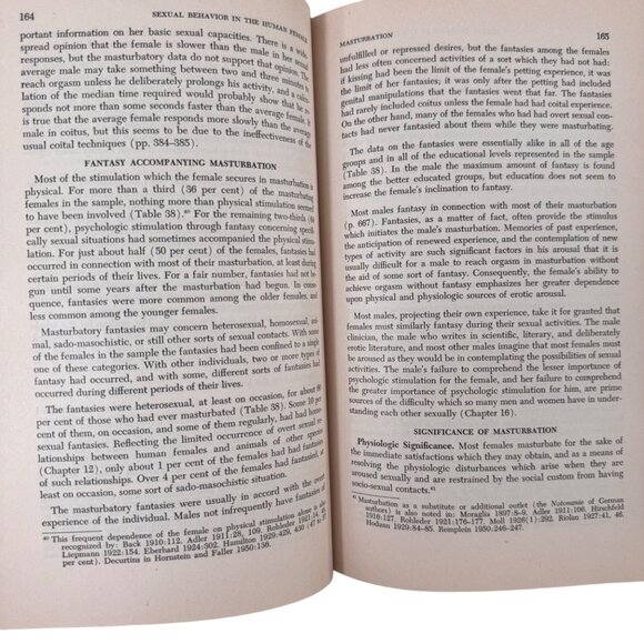 Sexual Behavior In The Human Female By Kinsey Pomeroy Martin & Gebhard 1st Ed - Picture 11 of 16
